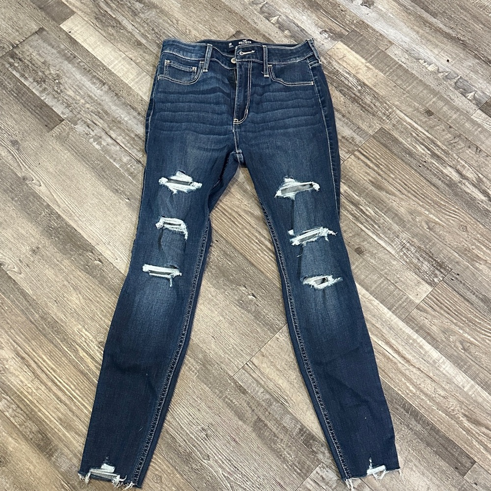 Distressed Blue Jeans for Women